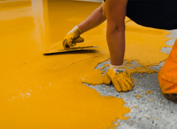 Recoating Garage Floor