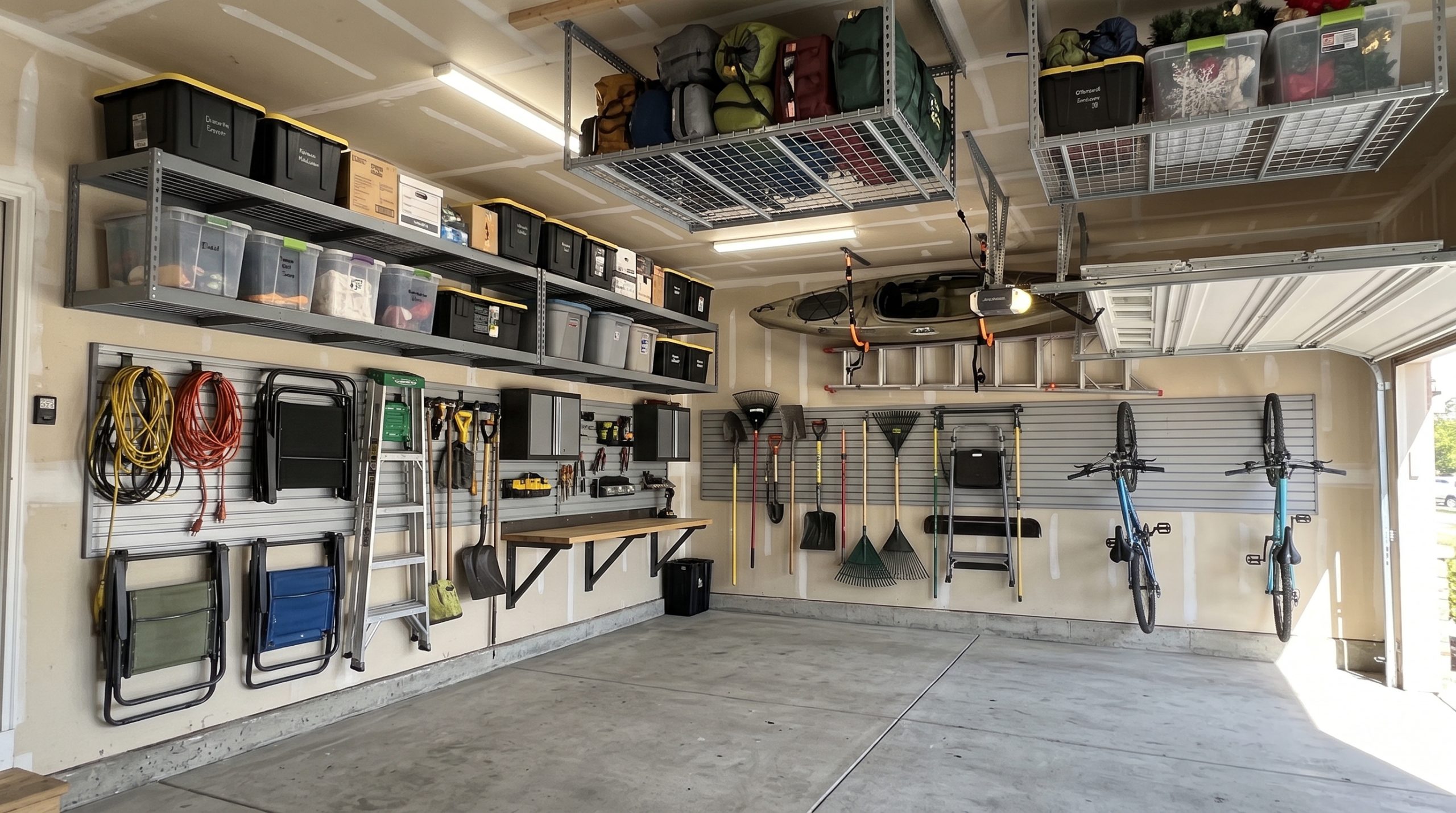 How Can You Make More Storage Space in Your Garage Without Losing Floor Space?